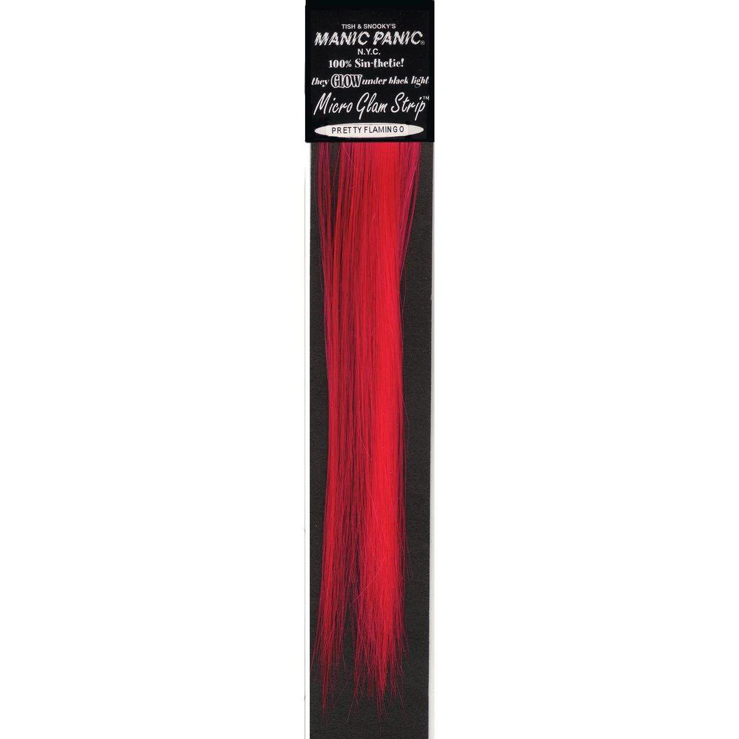 Pretty Flamingo® – 8" Glam Strips® Clip-In Hair Extensions