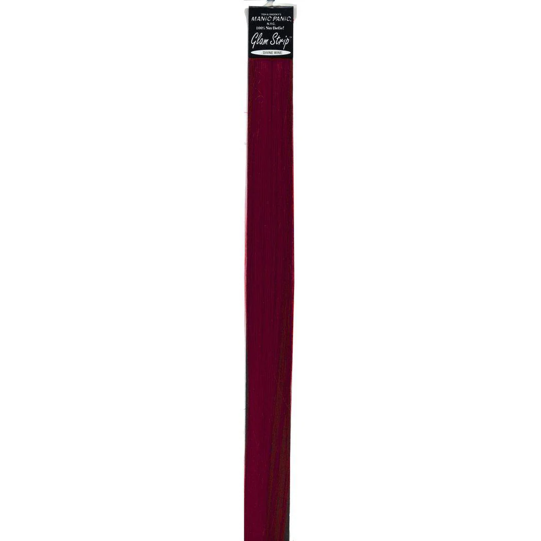 Divine Wine® - 18" Glam Strips® Clip-In Hair Extensions
