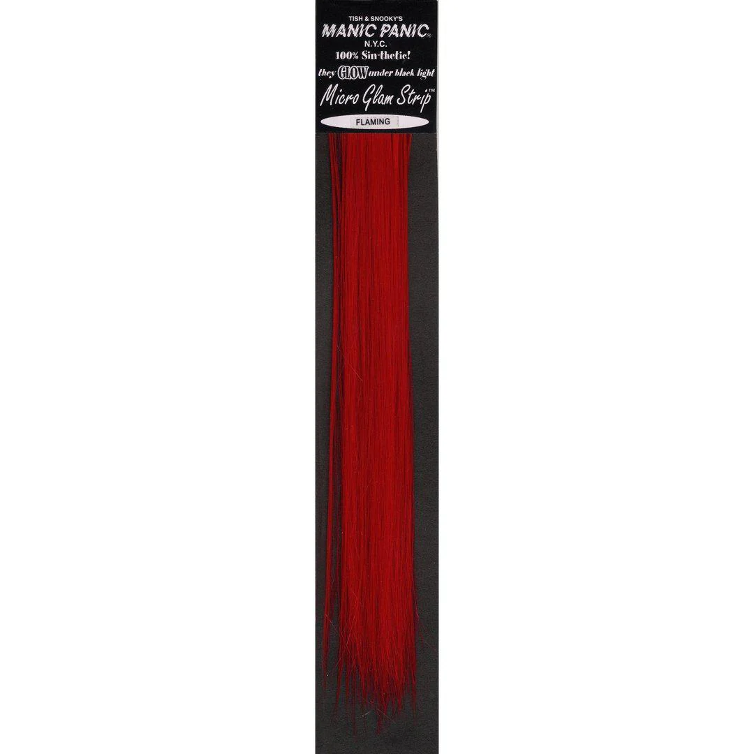 Flaming®– 8" Glam Strips® Clip-In Hair Extensions