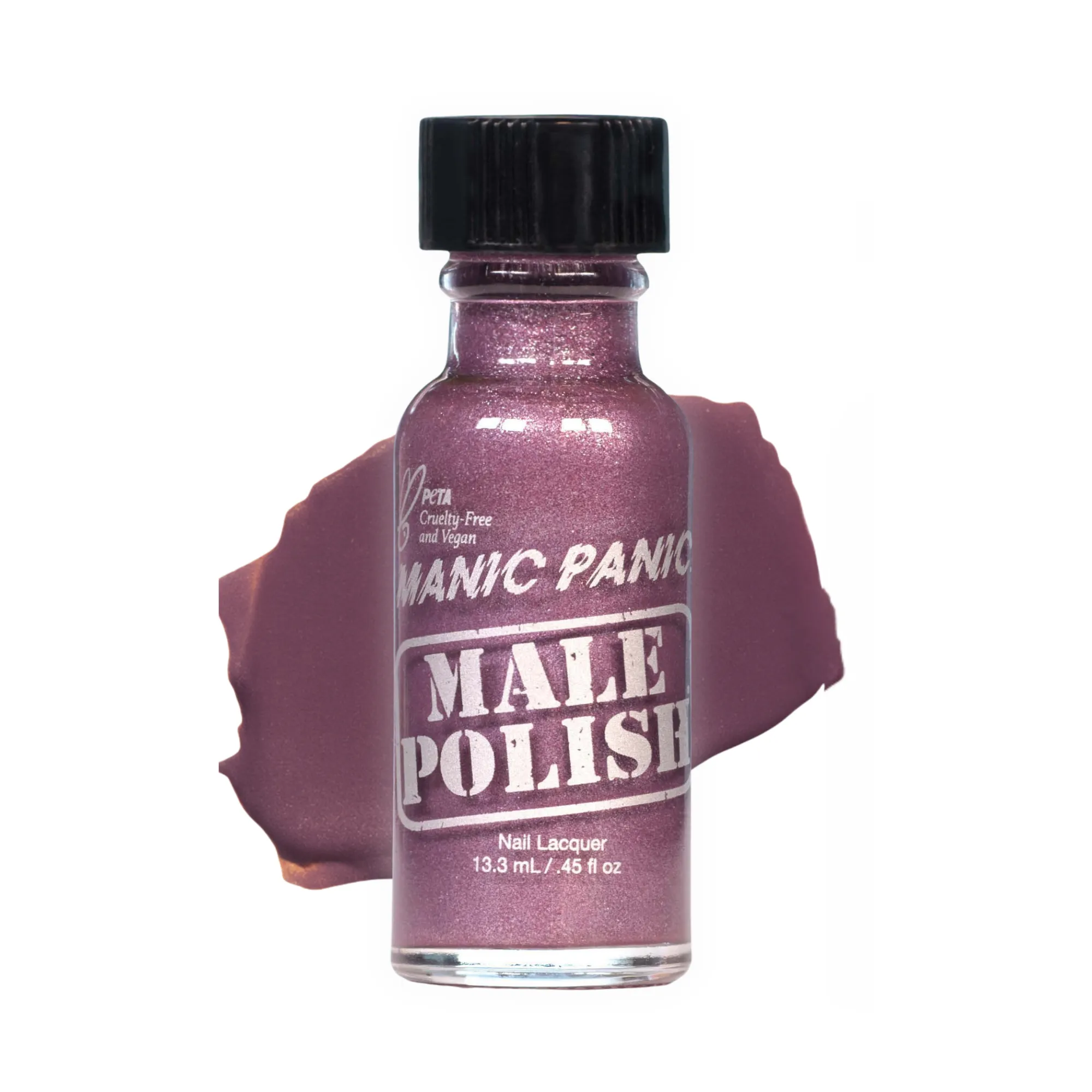 Amethyst Ashes™ Nail Polish – Matte Mauve, Velvety Finish
