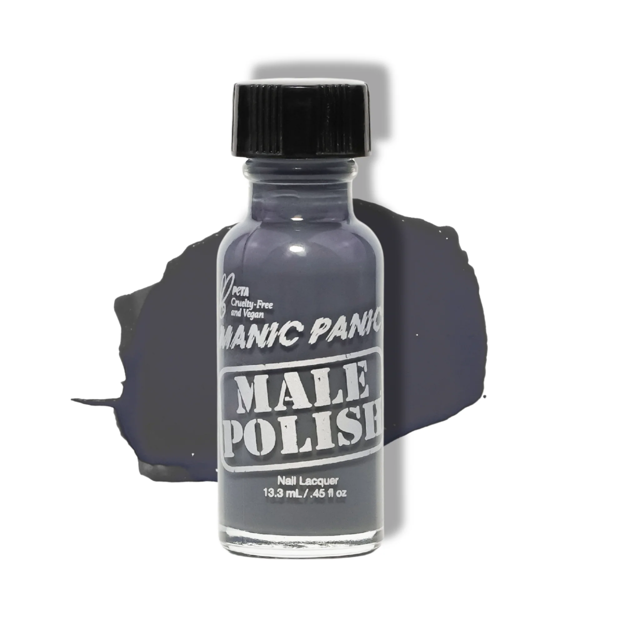 Alien Grey® Nail Polish – Matte Slate Grey, Velvety Finish